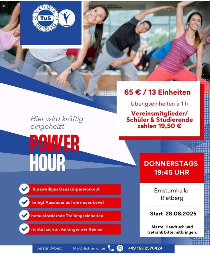 Power Hour ab 28.0.2025