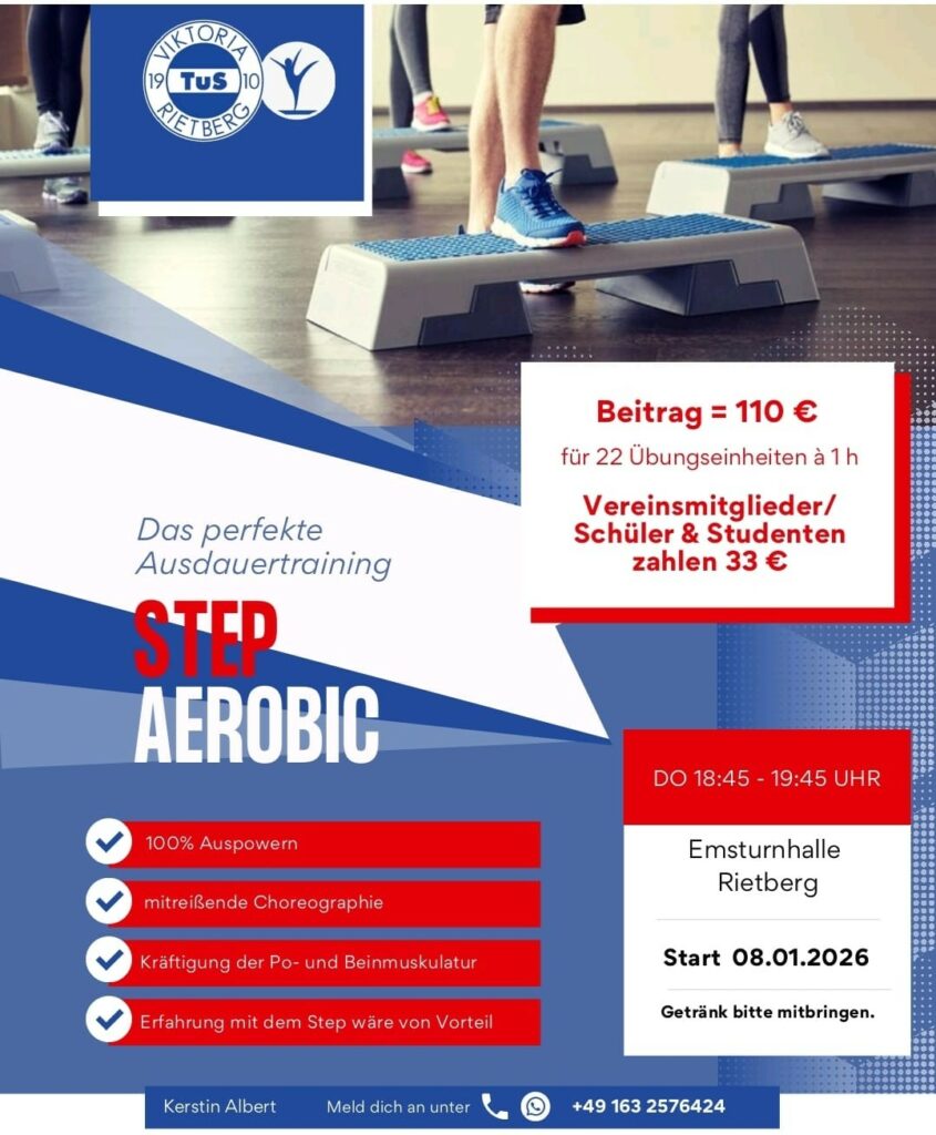 "Step Aerobic" - das perfekte Ausdauertraining