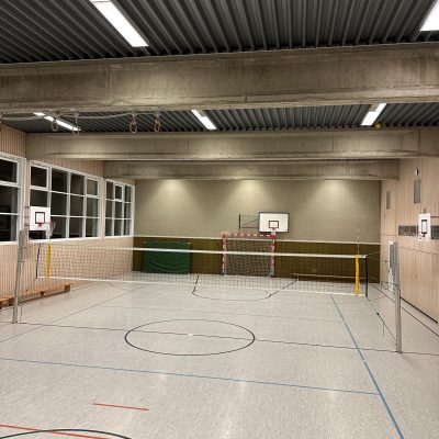 Unser Halle von innen